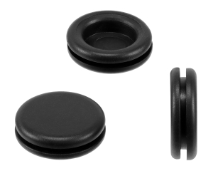 1x Membrantülle 19,0mm  (PVC, schwarz)