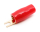 1x Gabel-Kabelschuh vergoldet für 35mm² M5  (rot)