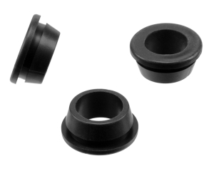 1x Schnelleinbau-Tülle 7x11x14 - 2mm  (PVC, schwarz,...