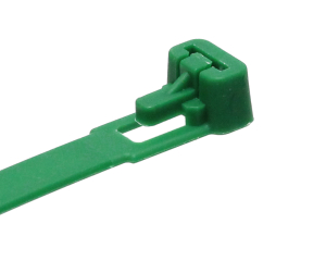 1x Kabelbinder PA6.6 grün 100x7,6mm...