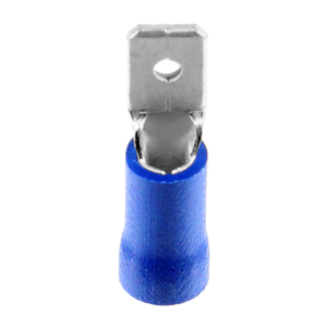 1x Flachstecker 4,8mm bis 2,5mm&sup2;  (blau, PVC...