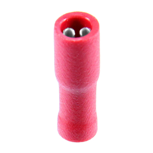 1x Flachsteckhülse 2,8mm bis 1,5mm²  (rot, PVC...