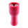 1x Flachsteckhülse 4,8mm bis 1,5mm²  (rot, PVC  vollisoliert)