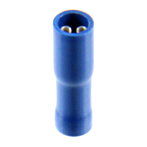 1x Flachsteckh&uuml;lse 2,8mm bis 2,5mm&sup2;  (blau, PVC...