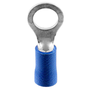 1x Ring-Kabelschuh bis 2,5mm² M5  (blau, PVC...