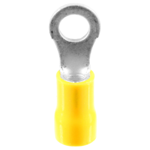 1x Ring-Kabelschuh bis 6,0mm&sup2; M5  (gelb, PVC...