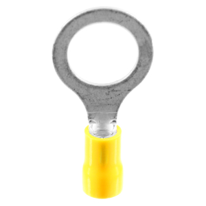 1x Ring-Kabelschuh bis 6,0mm&sup2; M12  (gelb, PVC...
