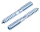 1x Stockschraube mit Torx M10x200  (Art 1440 - TX - 4.6, VZ)
