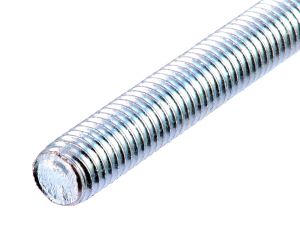 1x Gewindestange M10  (DIN 976 - Form A - 8.8, VZ)