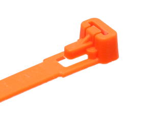 1x Kabelbinder PA6.6 orange 150x7,6mm...