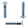 1x Senkschraube M12x60  (DIN 7991 - 8.8, VZ)