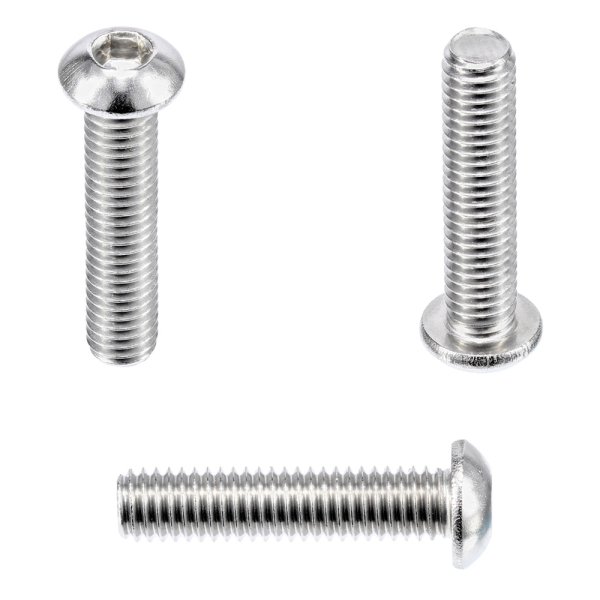 Pack 10 Tornillos Acero Inoxidable Cabeza Avellanada ISO 7380-2 (M5 X 35 Mm, Brida Integrada, Torx/Hex)