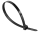 1x Kabelbinder 160x4,8mm  (PA 6.6 schwarz)