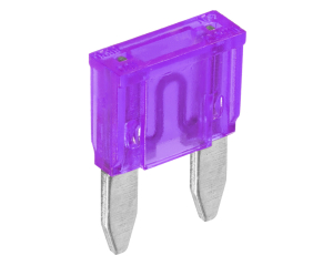 1x MINI-Flachstecksicherung  (3 Ampere)