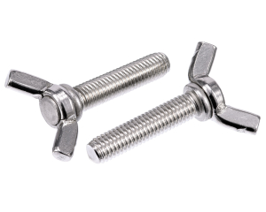 1x Flügelschraube M4x25  (DIN 316 - amerikanische...