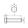 1x Sechskantschraube M24x90  (DIN 933 - 8.8, VZ)