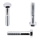 1x Sechskantschraube M16x560  (DIN 931 - mit Schaft, A2)