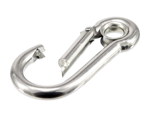 1x Karabinerhaken mit Kausche Ø7x70  (Art 8250 -...