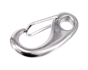 1x Karabinerhaken mit Schnapphaken 40mm  (Art 8251, A4)