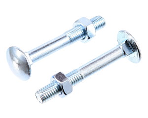 1x Flachrundschraube mit Mutter M16x170  (DIN 603 -...