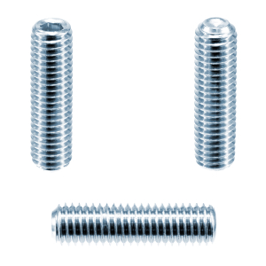 1x Gewindestift M8x10  (DIN 916 - 45H, VZ)