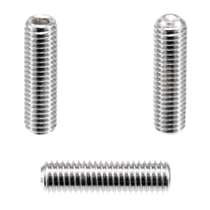 1x Gewindestift M2x3  (DIN 916, A2)