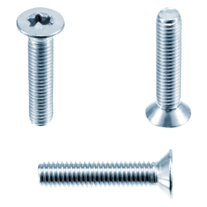 1x Senkkopfschraube M8x20  (ISO 14581 - TX - 8.8, VZ)