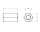 1x Gewindemuffe M20x70  (ä. DIN 6334, A2)