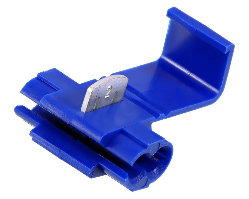 1x Schnellverbinder 1,5 - 2,5 mm² (Stromdieb blau) - NormReich, 0,10 €