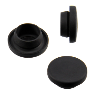 1x Karosserie-Stopfen Ø20mm  (Gummi, schwarz)