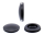 1x Verschluss-Stopfen Ø9,5mm  (PVC, schwarz)
